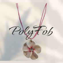 Load image into Gallery viewer, Fimo Flower Necklace 16&quot;
