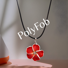 Load image into Gallery viewer, FIMO FLOWER PENDANT NECKLACE
