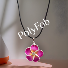 Load image into Gallery viewer, FIMO FLOWER PENDANT NECKLACE
