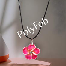 Load image into Gallery viewer, FIMO FLOWER PENDANT NECKLACE
