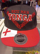 Load image into Gallery viewer, Island Pride Snapback Caps – Samoa, Tonga &amp; New Zealand
