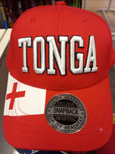 Load image into Gallery viewer, Island Pride Snapback Caps – Samoa, Tonga &amp; New Zealand
