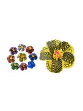 Load image into Gallery viewer, HIBISCUS CROWN TRIBAL HAIR CLIP
