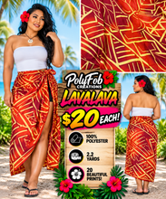 Load image into Gallery viewer, Pasifika Island Print Lavalava – 2.2 Yards | Unisex

