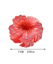 Load image into Gallery viewer, Hibiscus Flowers Acrylic Claw Hair Clip
