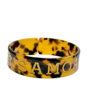 Load image into Gallery viewer, "Samoa" Faux Turtle Shell Bangle
