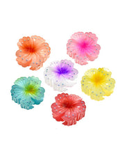 Load image into Gallery viewer, Hibiscus Flowers Acrylic Claw Hair Clip
