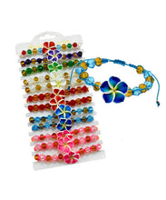 Load image into Gallery viewer, Fimo Flower Beaded Bracelet
