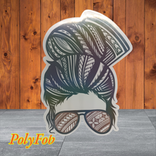 Load image into Gallery viewer, ISLAND GIRL PRINT VINYL STICKERS 3 x 4
