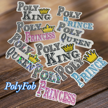 Load image into Gallery viewer, POLY ROYALS VINYL STICKERS 2 X 3
