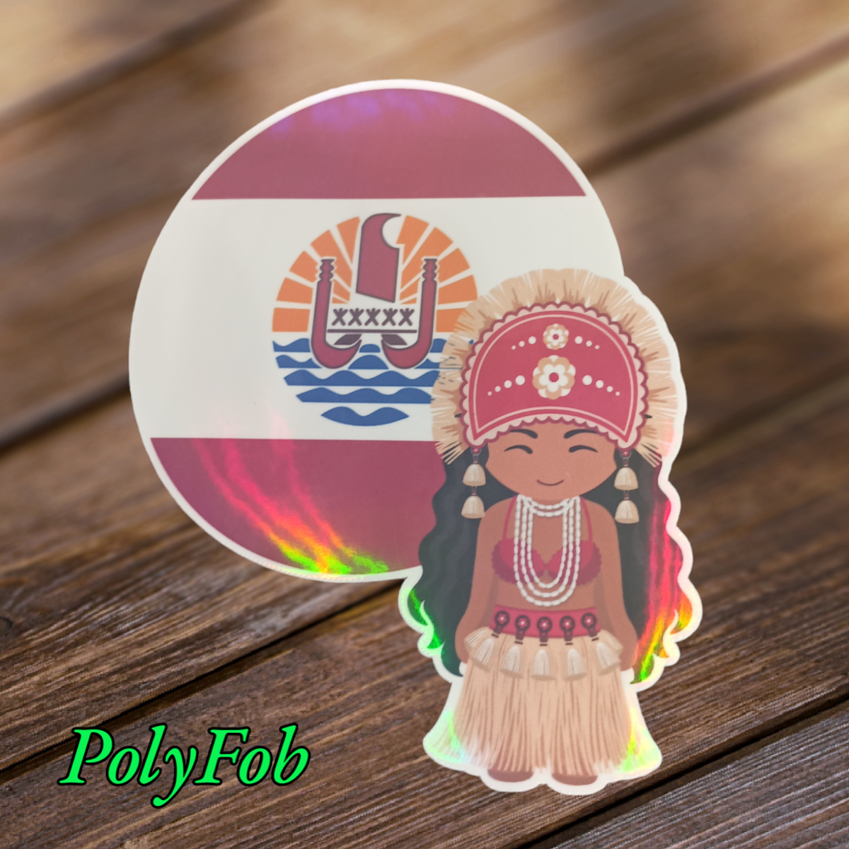 TRADITION POLYNESIA VINYL STICKERS 3 X 4 – PolyFob