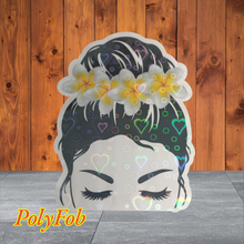 Load image into Gallery viewer, ISLAND GIRL PRINT VINYL STICKERS 3 x 4
