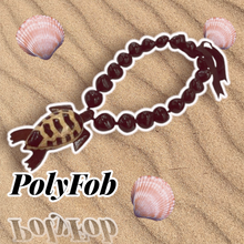 Load image into Gallery viewer, BLACK KUIKUI LEI WITH TURTLE PENDANT
