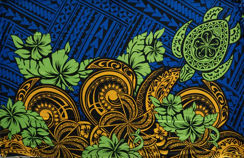 TRIBAL OCEAN WAVES SARONG