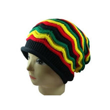 Load image into Gallery viewer, RASTA HAT/BEANIE
